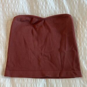 Dynamite Ribbed Tube Top